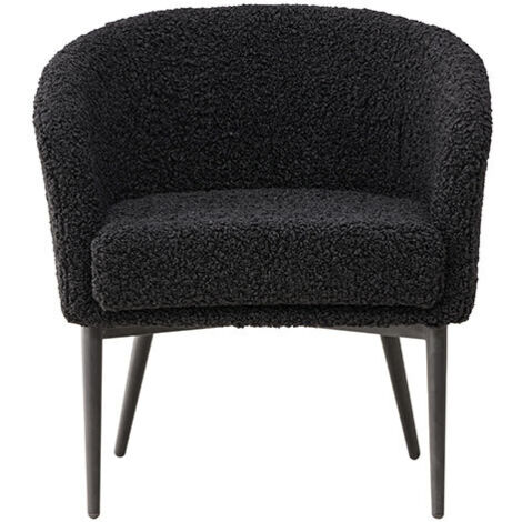 Fauteuil en tissus teddy Fluffy (1/5)