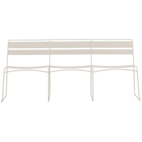 Lina canapé de jardin 2 pers. beige. (1/5)