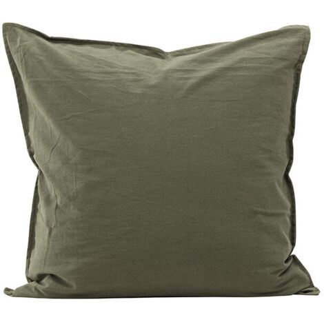 Ronja taie d'oreiller 60x60cm vert. (1/5)