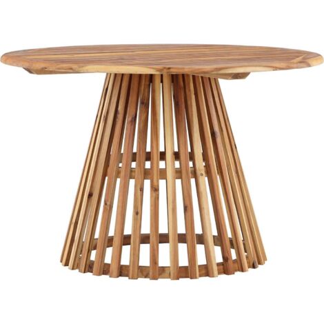Table de jardin en acacia Lumpur (1/4)