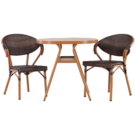 Ensemble table et 2 chaises Abrantes (1/5)