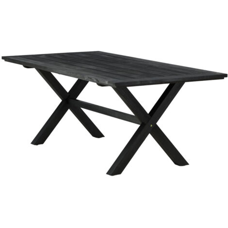 Rives Table de salle à manger, noir. (1/4)