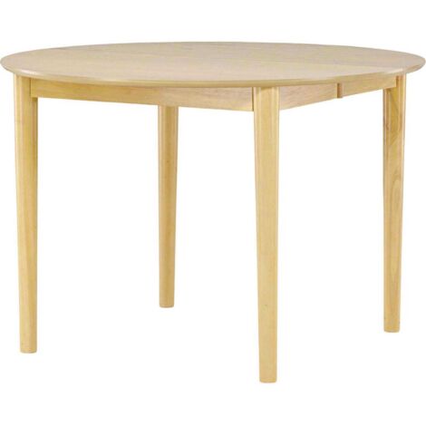 Table de repas ronde ø110 cm extensible Gilda (1/4)