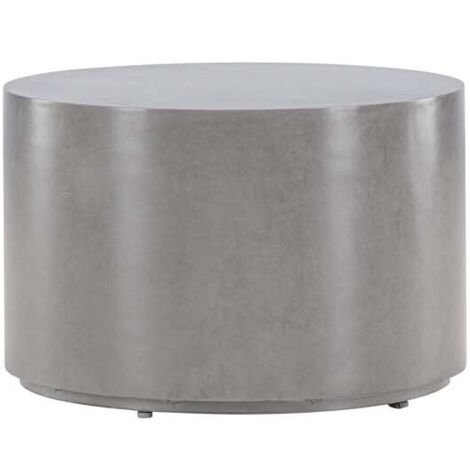 Lissabon table de jardin table d'appoint Ø60 gris. (1/4)