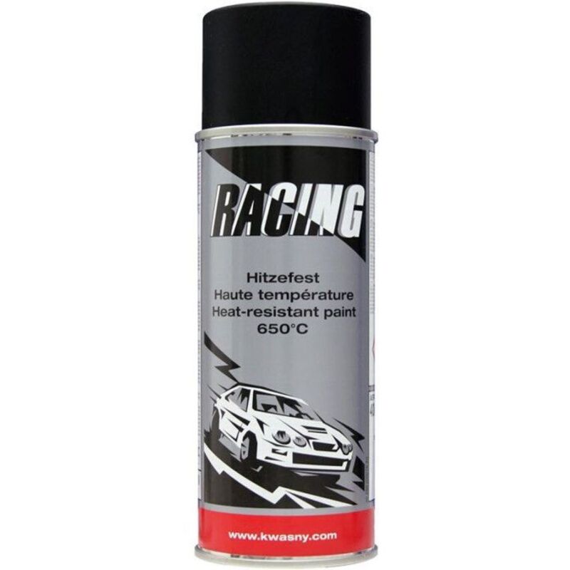Peinture haute température - AUTO K - RACING - 650 °C - 400 ml - Noir