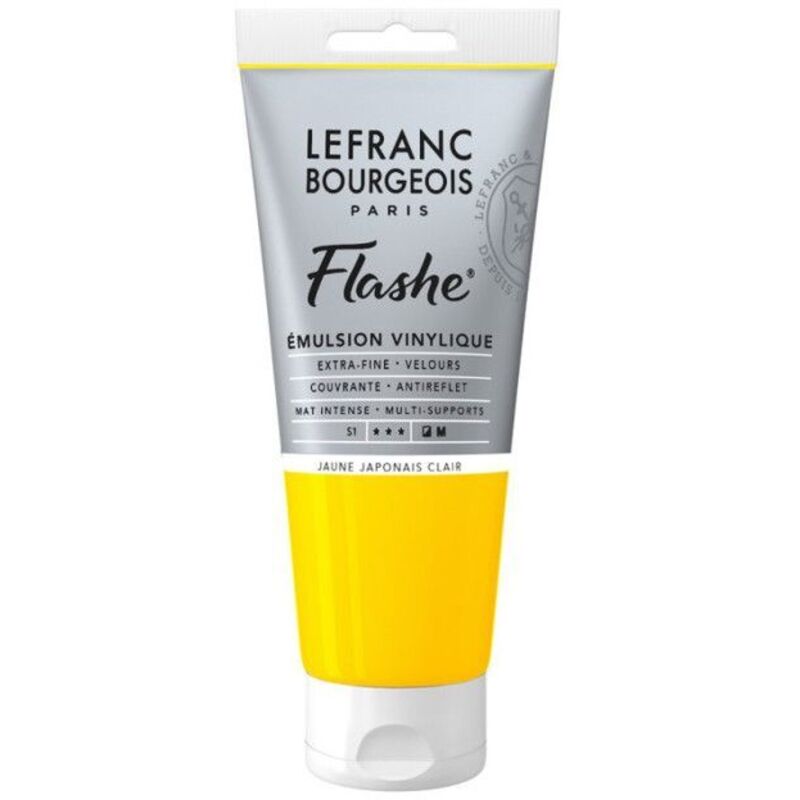 Peinture Acrylique en tube - Ocre jaune - 200ml - Lefranc & Bourgeois