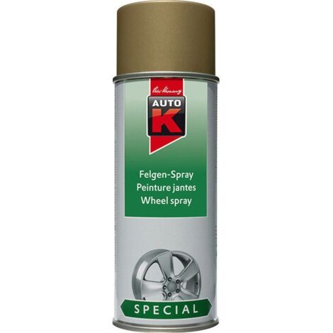 Peinture spécial jantes or Auto-K 400ml (1/2)