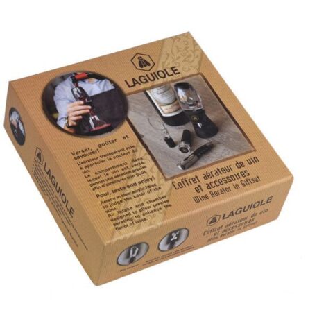 Aerateur de vin Laguiole pour corriger l amertume des jeunes vins crus