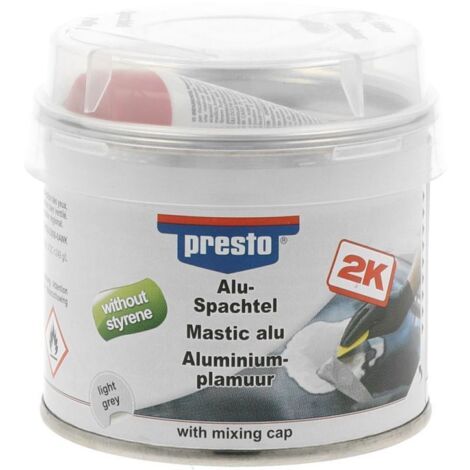 Mastic - TOPCAR - 12049 - Aluminium - Blanc - Vendu à l'unité