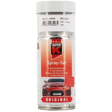 369 BLANC GLACIER (Bombe Peinture 150 ml). Pein...