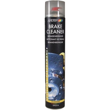 Nettoyant freins aérosol 750ml – Haut pouvoir dissolvant – Non conducteur et non corrosif – Applications freins à tambour et à disque – Motip (1/5)