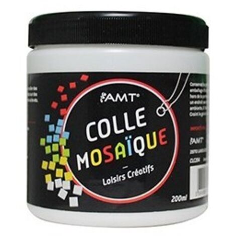Colle mosaïque en pot de 200 ml d'AMT (1/2)