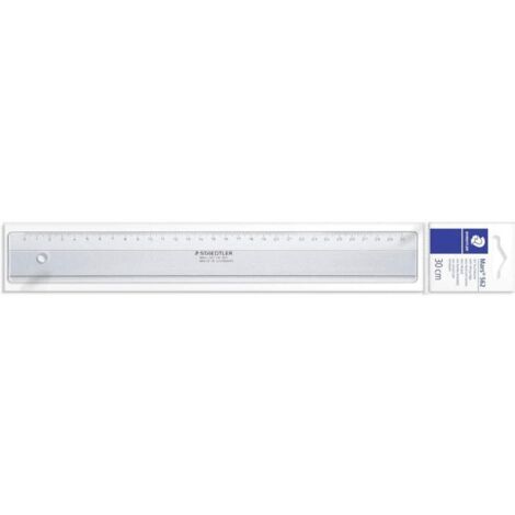 Staedtler Règle plate plexiglas 30 cm professionnelle - 562 04-30F (1/2)