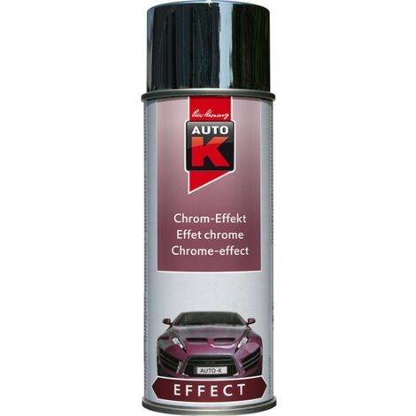 Peinture - Auto-K - 400ml - Chrome - Brillant - Métaux ferreux (1/2)
