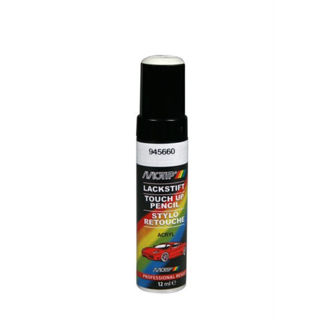 Pinceau retouche acrylique 12 ml – Finition brillante – Application précise pour retouches carrosserie – Séchage rapide – Motip - UP 12 ML
