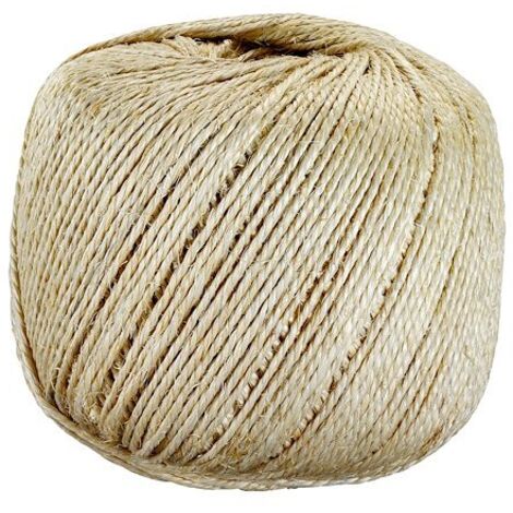 Rouleau de ficelle - Fibres naturelles - 188m longueur - 3mm diamètre - Viso (1/2)