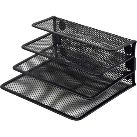 Organiseur De Courrier à 3 Compartiments, Porte-lettres Pour Bureau, Support Vertical, Trieur De Dossiers En Acrylique~p143262253