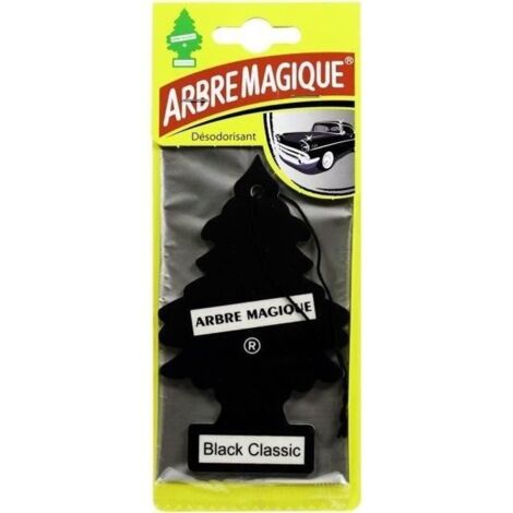 Désodorisant voiture sapin de Noël Black Ice – Parfum longue durée – À clipser dans véhicule – Fraîcheur agréable – JMB+ - BIS 23-015 (1/2)