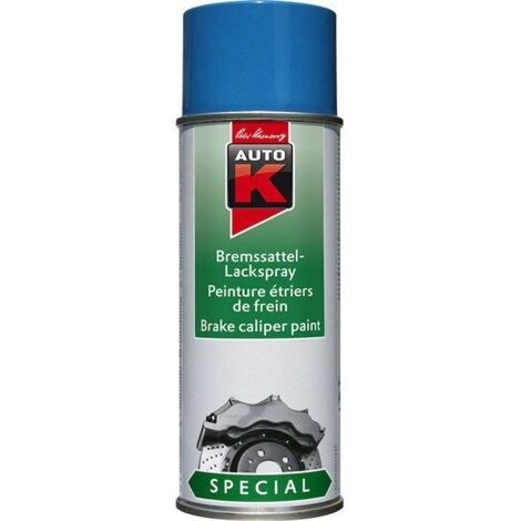 Peinture spécial étriers de freins bleu Auto-K 400ml (1/2)
