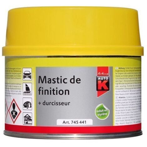 Mastic de finition carrosserie auto pot 500g Auto K (1/2)