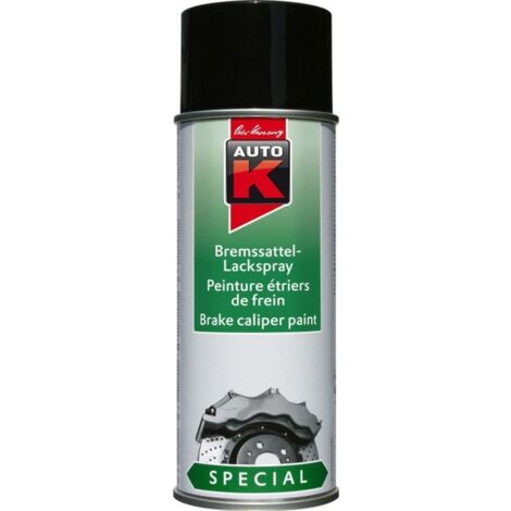 Peinture spécial étriers de freins noir Auto-K 400ml (1/2)