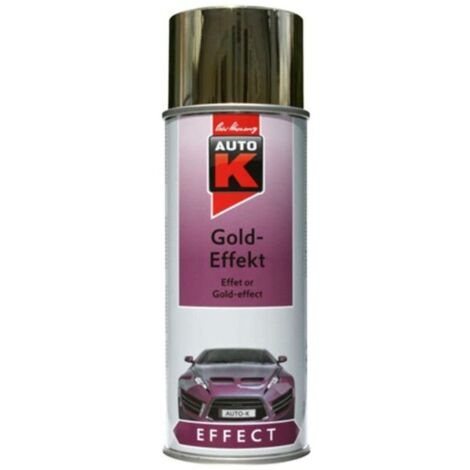 Peinture en aérosol effet or - AUTO K - Monocouche - Brillant (1/2)