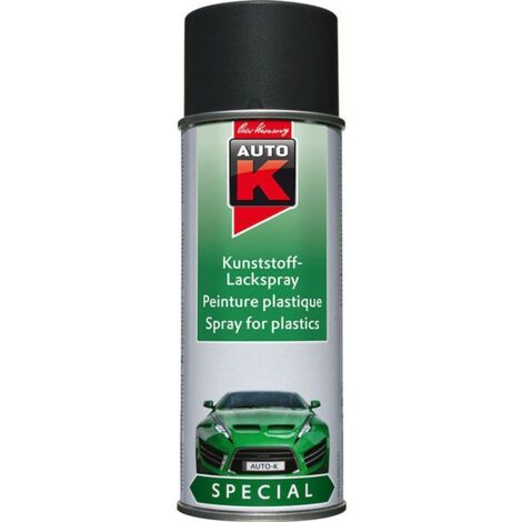Peinture spécial plastique anthracite Auto-K 400ml
