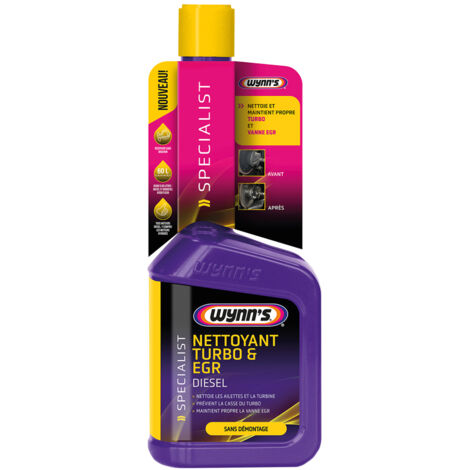 WYNN'S - Nettoyant turbo et vanne EGR - Specialist - 325 ml - W31565 - Ce produit de marque WYNNS est neuf.