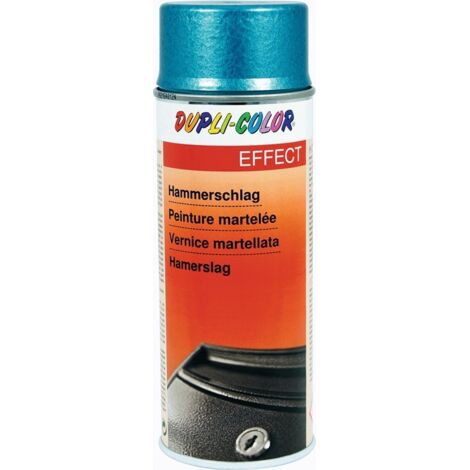 Peinture en aérosol - MOTIP - Effet martelé - 400 ml - Utilisation extérieure - Couleur bleue