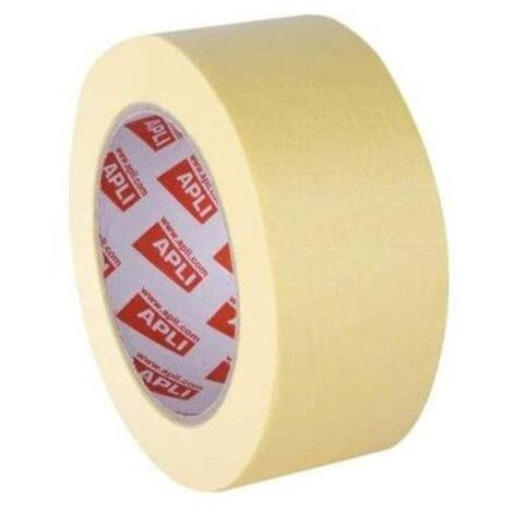 Apli ruban de peintre 48mm x 45m - facile de à couper et à appliquer - résistant to l'humidité - idéal pour la peinture et la décoration - bleu - (1/2)