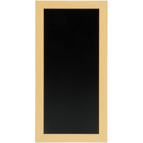 Ardoise murale rectangulaire , 20 x 40 cm, Teck