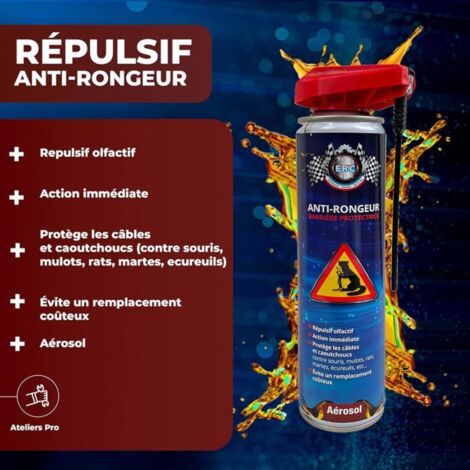 Produit anti-rongeur - Répulsif pour rats et souris - Action rapide ...