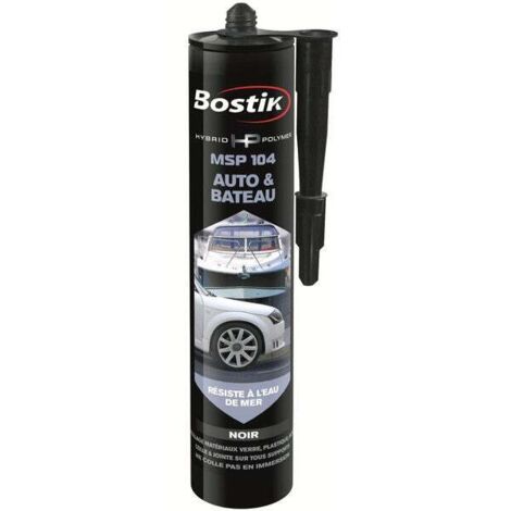 Bostik – Colle mastic hybride 290ml – Résistante aux UV et intempéries – Pour fixation sur béton et surfaces humides