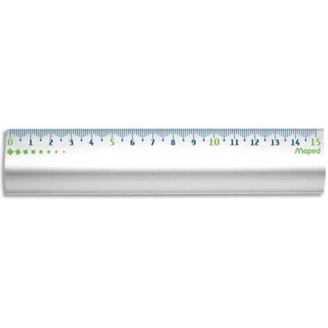 Règle plate en alu 15 cm Maped (1/5)