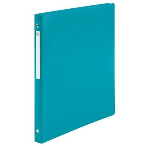 Classeur 4 anneaux plastifié Exacompta Budget A4 - Dos 2 cm - vert d'eau - Lot de 20