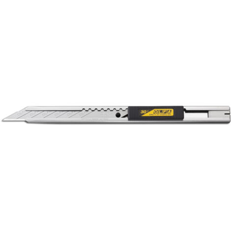 Olfa Cutter Couteau polyvalent de graffiti Olfa SAC-1 - 30° -9x135 mm - argent (1/5)