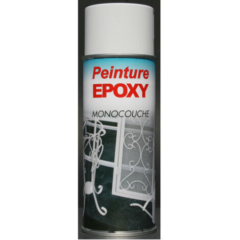 Peinture époxy aérosol 400ml blanc – Haute couvrance pour surfaces difficiles – Résiste à l'humidité et produits ménagers – Belton