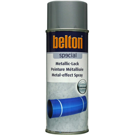 Peinture aérosol - BELTON - METAL 400ML - Argent - Séchage rapide - Sans CFC (1/4)
