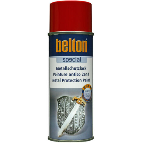 Peinture Aérosol Anti-corrosion 400ml Rouge - Belton Auto-k