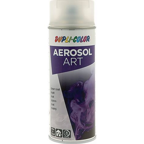 Spray de laque colorée en aérosol Art Vernis transparent, 400 ml en spray