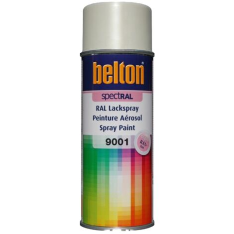 Peinture en aérosol 400ml satinée gris anthracite RAL 7016 – Finition durable pour surfaces variées – Application précise et uniforme – Belton