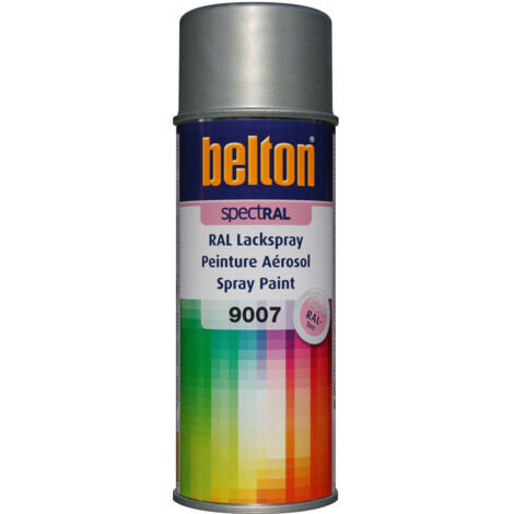 BOMBE BELTON RAL 9007 GRIS ALUMINIUM 400 ML