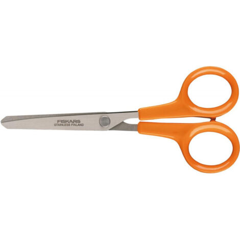Fiskars 13 cm ciseaux orange ergonomiques acier inoxydable