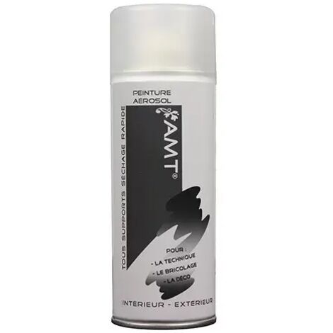Peinture aérosol - AMT - Vernis mat - 400 ml - Peinture acrylique - Tous supports