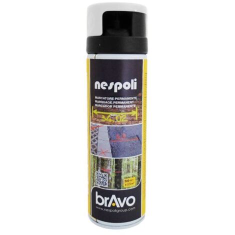 Peinture aérosol acrylique pour toutes surfaces Blanc 500 mL