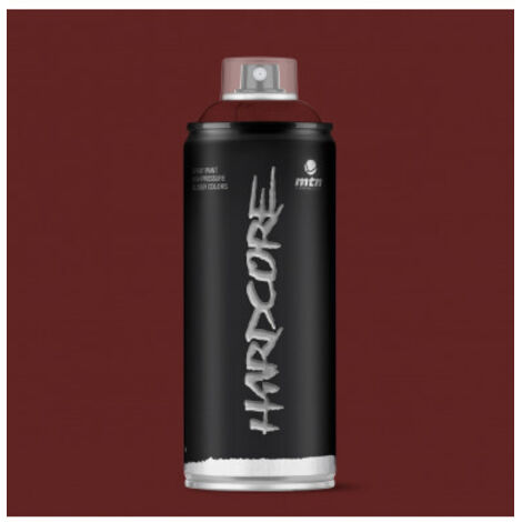 Bombe de peinture - Rouge iroko - RV-260 - Hardcore MTN - 400ml (1/2)