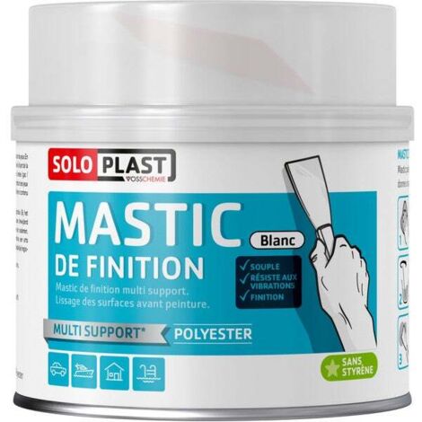 Mastic Blanc De Finition Polyester Soloplast, 435 G (1/5)