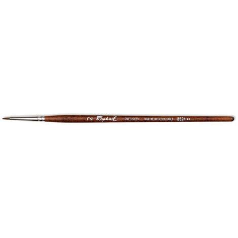 Pinceau Raphael Precision Rond – Imitation Martre – N°10 – Aquarelle Et Détails