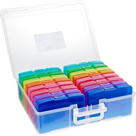 Boîte de rangement - We R Memory Keepers - 660269 - 16 mini cases ...