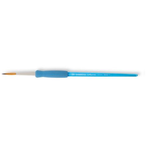 Pinceau Raphaël Série 8224 Traceurs Bleu – 0, 6/0, 10/0 – Pour Aquarelle, Encre Et Détails Précision